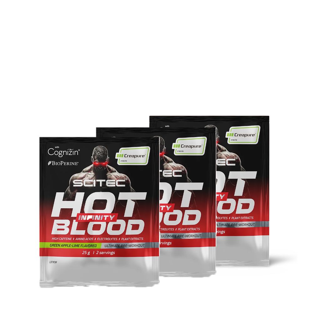 SCITEC NUTRITION - HOT BLOOD INFINITY - 3 x 25 G