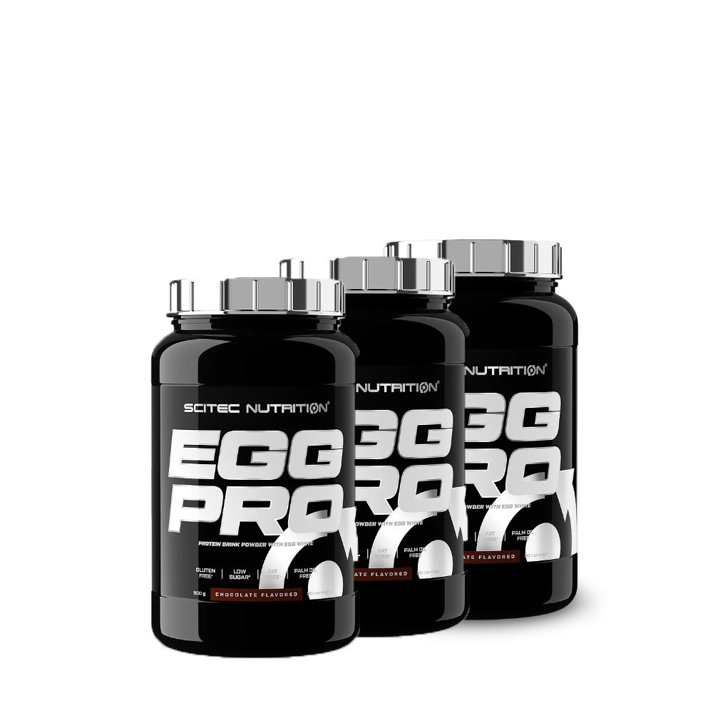 SCITEC NUTRITION - EGG PRO - CSOKOLÁDÉ - 3 x 930 G