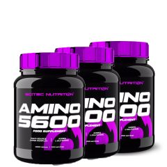 SCITEC NUTRITION - AMINO 5600 - ESSENTIAL BCAA FORMULA - 3 x 1000 TABLETTA