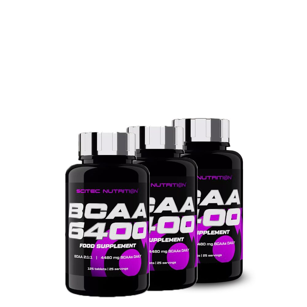 SCITEC NUTRITION - BCAA 6400 - 3 x 125 TABLETTA