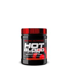 SCITEC NUTRITION - HOT BLOOD NO-STIM - KOFFEINMENTES - 375 G