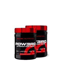 SCITEC NUTRITION - POW3RD! 2.0 - COMPLEX PRE-WORKOUT CONCENTRATE -2 x 350 G