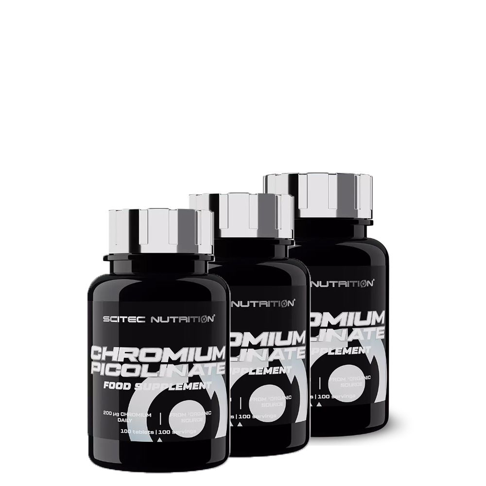 SCITEC NUTRITION - CHROMIUM PICOLINATE - 3 x 100 KAPSZULA
