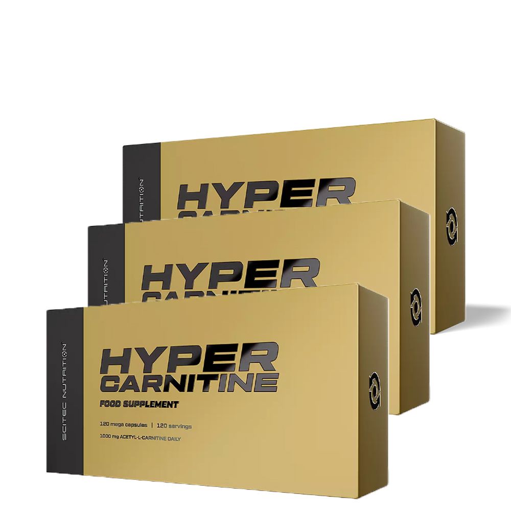 SCITEC NUTRITION - HYPER CARNITINE - L-CARNITINE FORMULA - 3 x 120 KAPSZULA