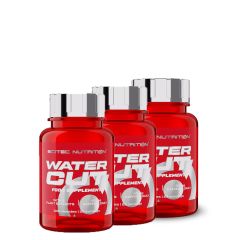 SCITEC NUTRITION - WATER CUT - HERBAL & VITAMIN COMPLEX - 3 x 100 KAPSZULA