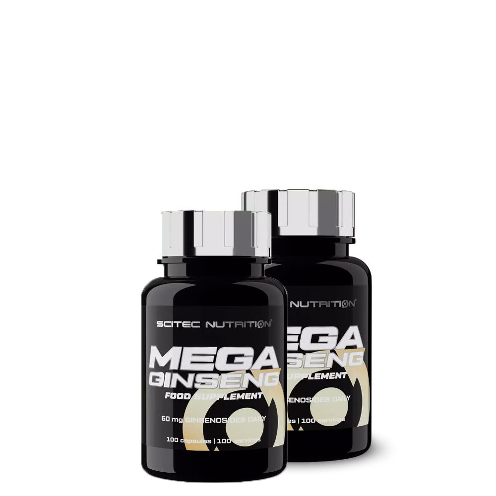 SCITEC NUTRITION - MEGA GINSENG - 2 x 100 KAPSZULA