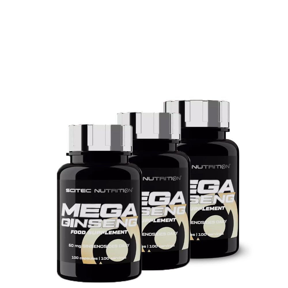 SCITEC NUTRITION - MEGA GINSENG - 3 x 100 KAPSZULA