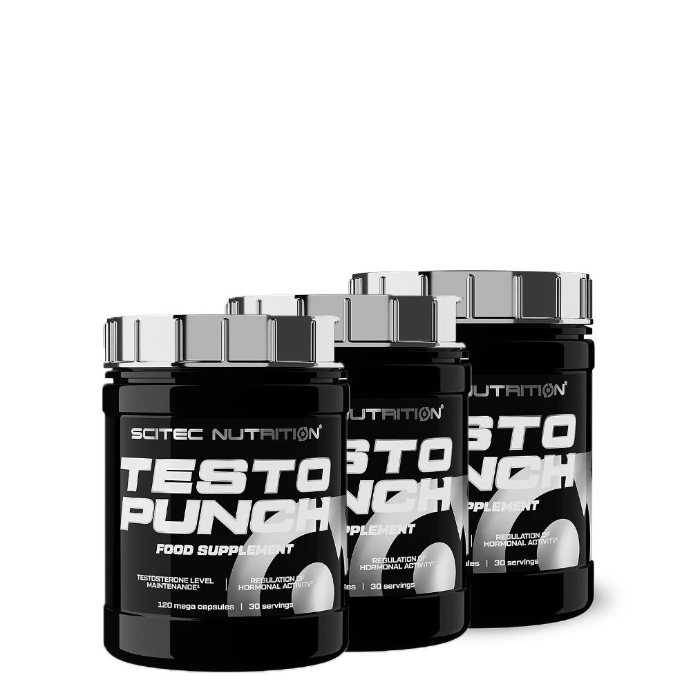 SCITEC NUTRITION - TESTO PUNCH - 3 x 120 KAPSZULA