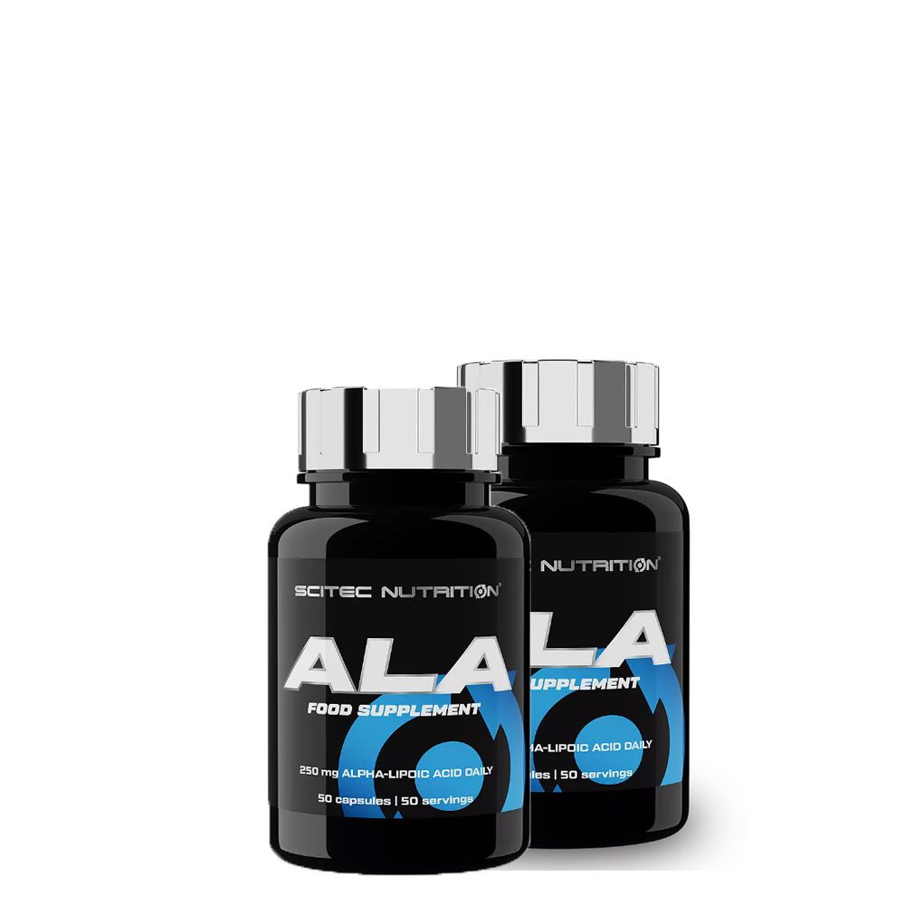 SCITEC NUTRITION - ALA - ALPHA-LIPOIC ACID - 2 x 50 KAPSZULA