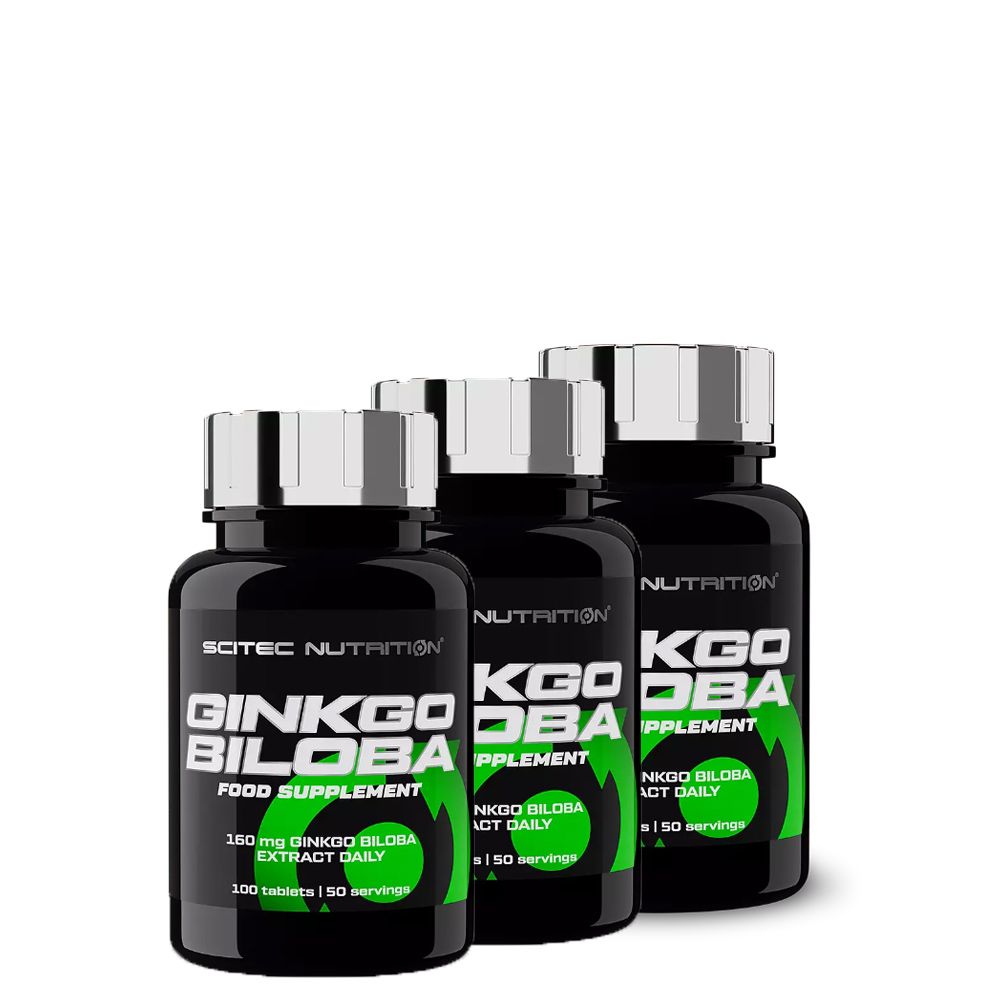 SCITEC NUTRITION - GINKGO BILOBA - 3 x 100 KAPSZULA