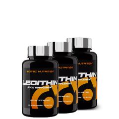 SCITEC NUTRITION - LECITHIN - 1200 MG - 3 x 100 KAPSZULA