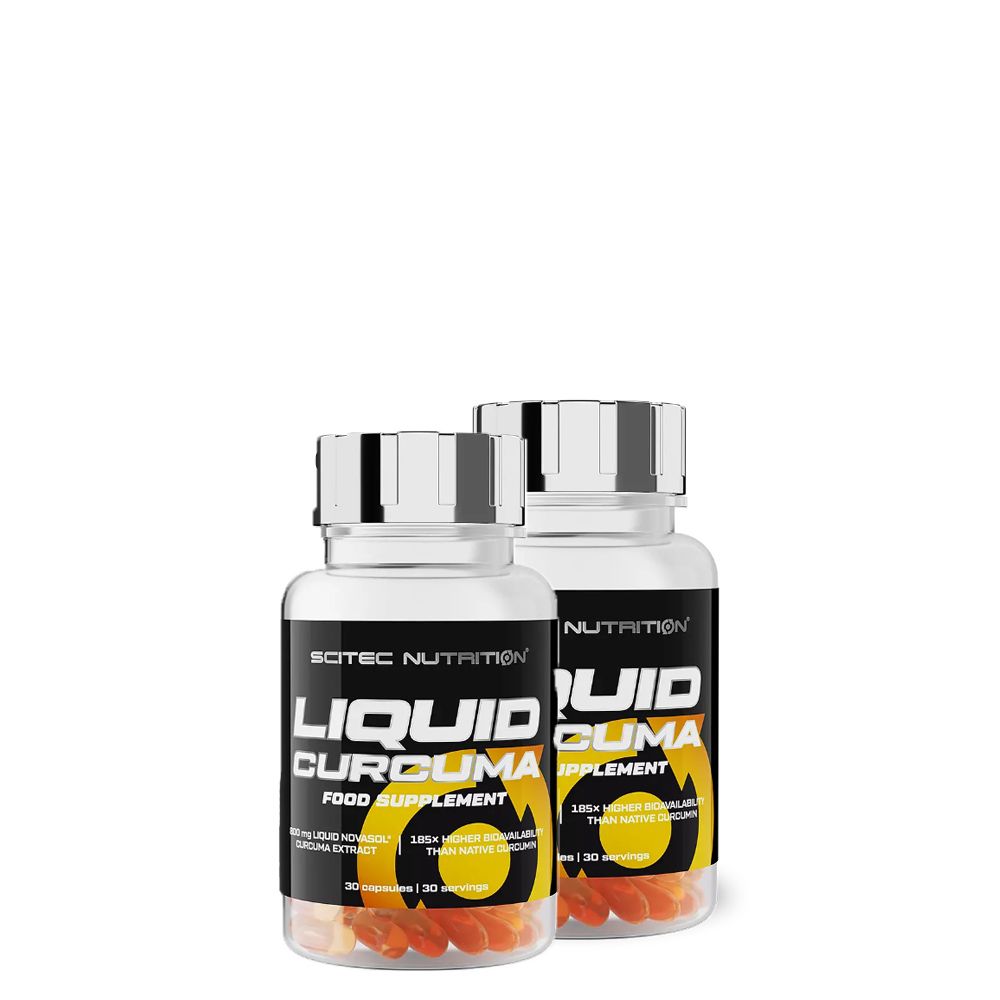 SCITEC NUTRITION - LIQUID CURCUMA - 2 x 30 KAPSZULA