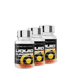 SCITEC NUTRITION - LIQUID CURCUMA - 3 x 30 KAPSZULA