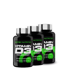 SCITEC NUTRITION - VITAMIN D3 - 3 x 250 KAPSZULA