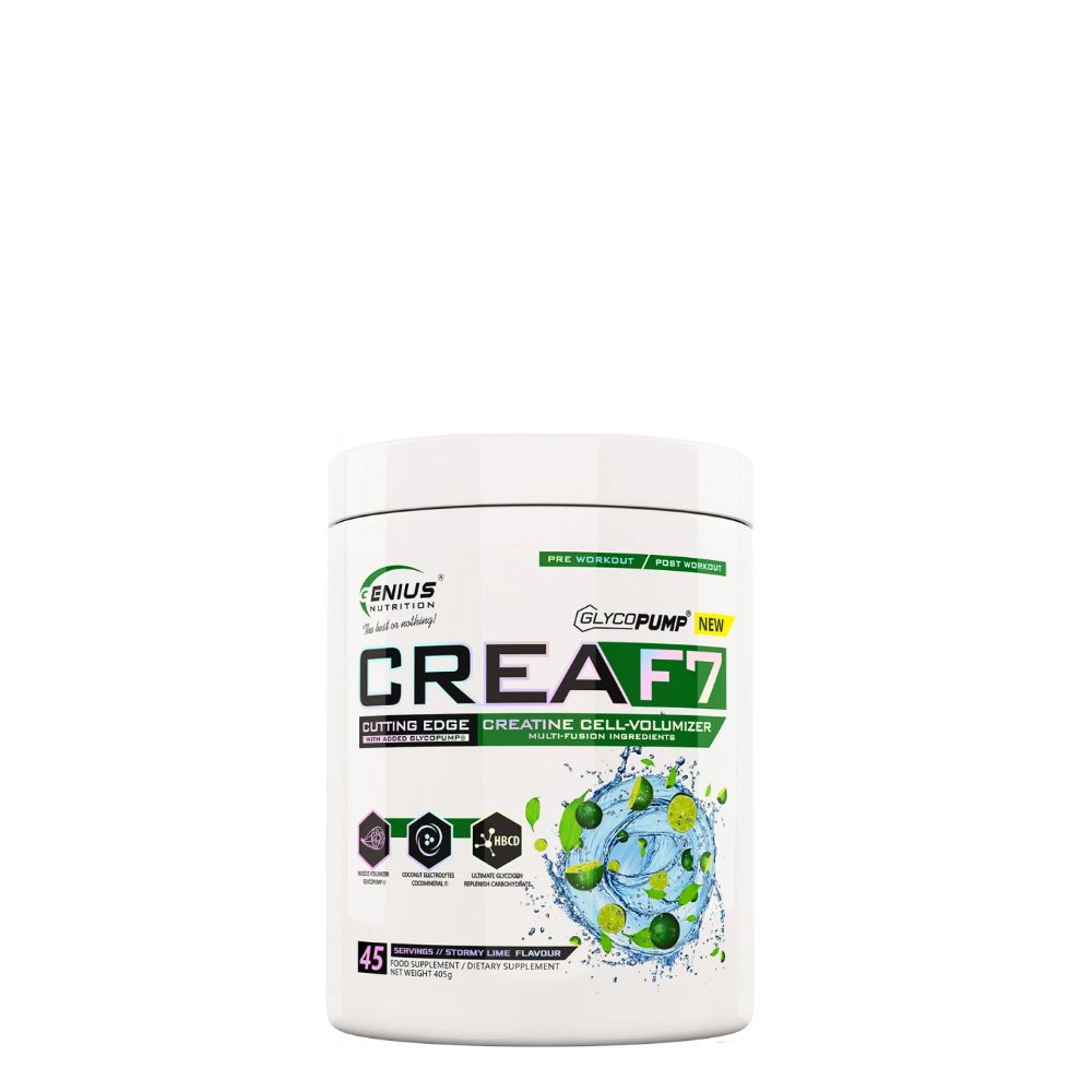 GENIUS NUTRITION - CREA F7 - STORMY LIME - 450 G
