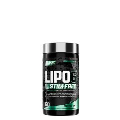 NUTREX RESEARCH - LIPO 6 STIM FREE - 60 KAPSZULA