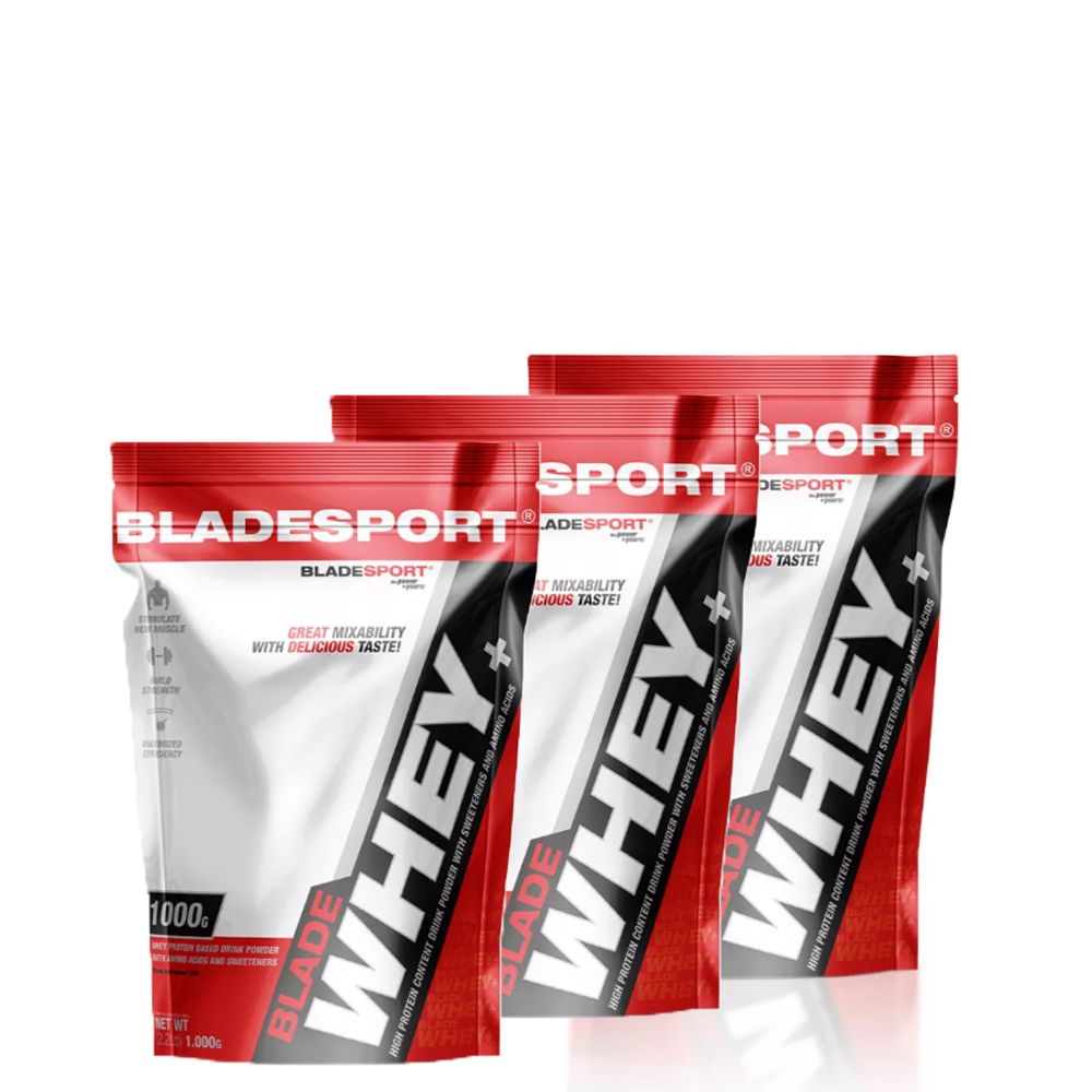 BLADE SPORT - WHEY + HIGH PROTEIN - 3 X 1000 G