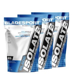 BLADE SPORT - ISOLATE - 100% OF PROTEIN FROM WHEY PROTEIN ISOLATE - 3 X 908 G