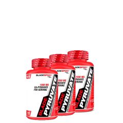 BLADE SPORT - PYRUVATE 1500 MG KÁLCIUM-PIRUVÁT TARTALMÚ NEM TERMOGÉN AKTÍV ZSÍRÉGETŐ  - 3 x 100 KAPSZULA