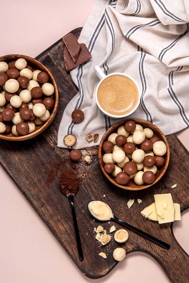 NANOSUPPS - PROTEIN POPS - ROPOGÓS CSOKOLÁDÉ GOLYÓK - EXP.2026.04.30. - TEJCSOKOLÁDÉS