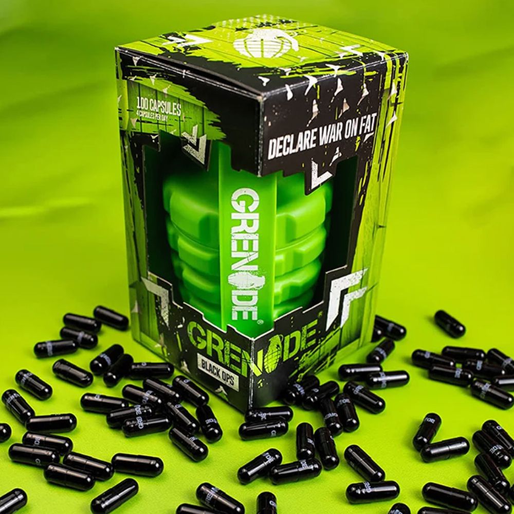 GRENADE - BLACK OPS FAT BURNER - 100 KAPSZULA - EXP.2026.01.31.
