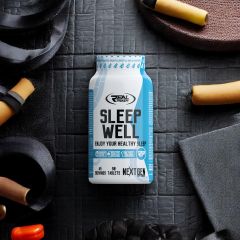 REAL PHARM - SLEEP WELL - A PIHENTETŐ ALVÁSÉRT ÉS REGENERÁCIÓÉRT - 90 TABLETTA - EXP.2026.04.04.