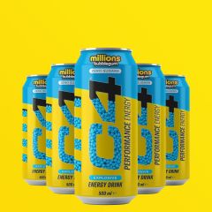 CELLUCOR - C4 PERFORMANCE ENERGY LIMITED EDITION - 6 x 500 ML - MILLIONS BUBBLEGUM - EXP.2026.04.13.