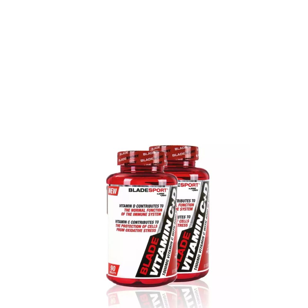 BLADE SPORT - VITAMIN C + D - 2 X 90 TABLETTA