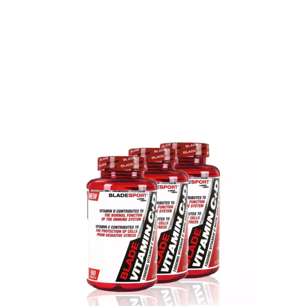 BLADE SPORT - VITAMIN C + D - 3 X 90 TABLETTA