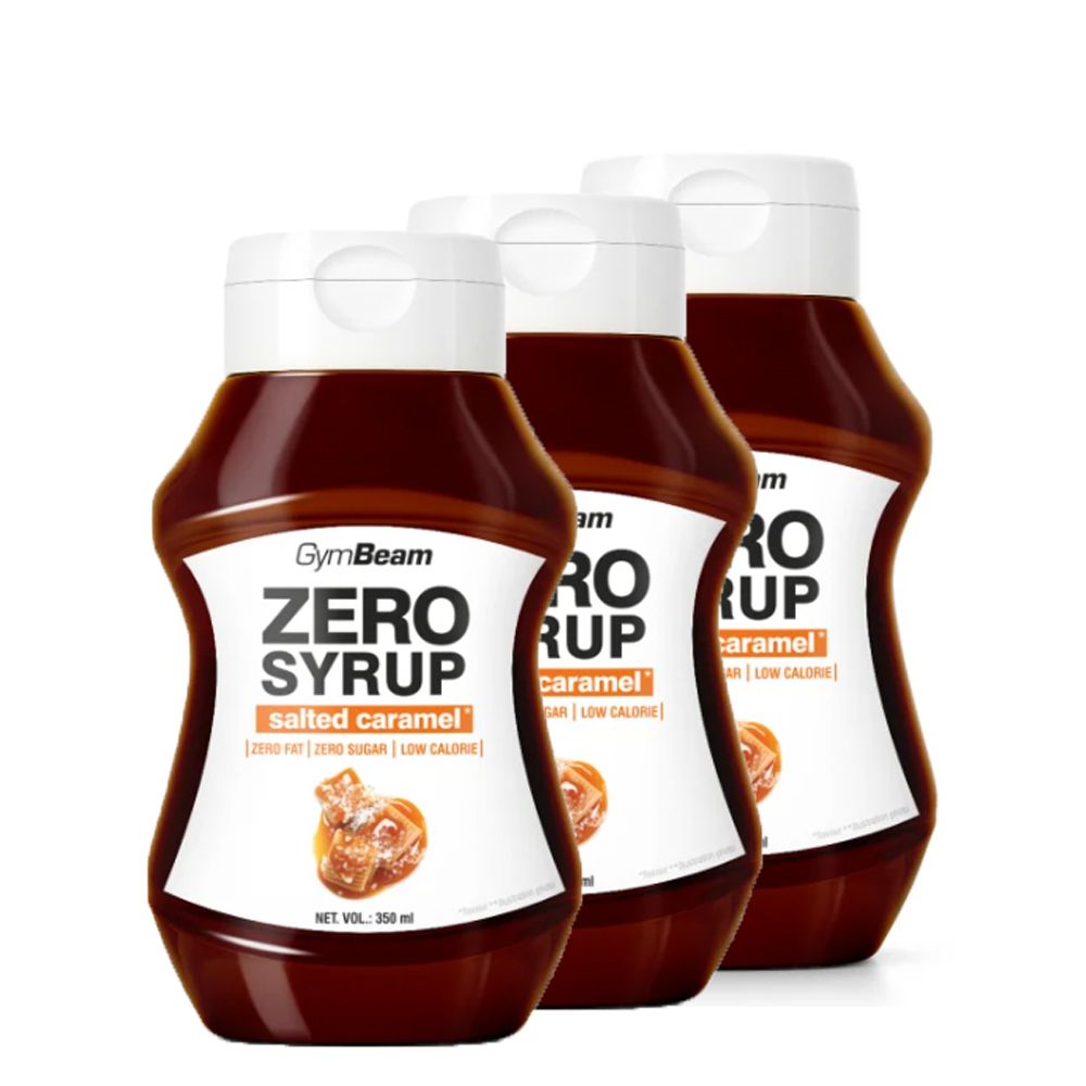 GYMBEAM - ZERO SÓS KARAMELL SZIRUP - 3 x 350 ML