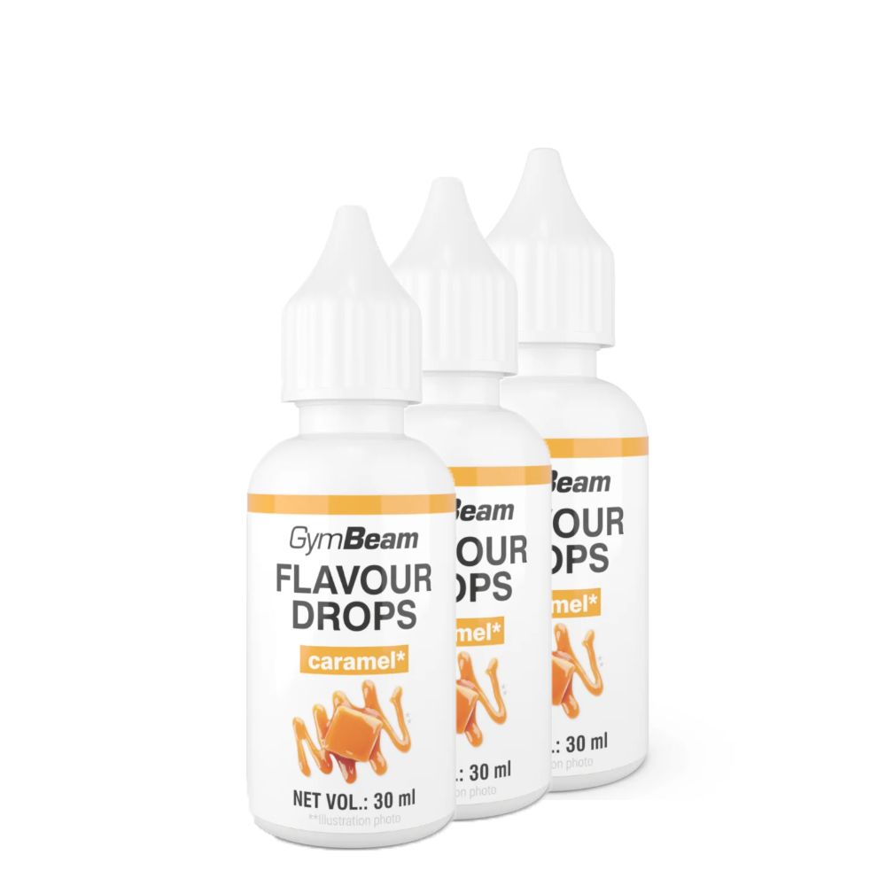 GYMBEAM - FLAVOUR DROPS - 3 x 30 ML