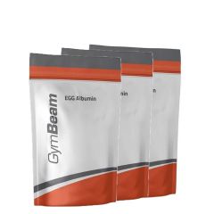 GYMBEAM - EGG ALBUMIN - TOJÁSFEHÉRJE PROTEIN ITALPOR - 3 x 1000 G