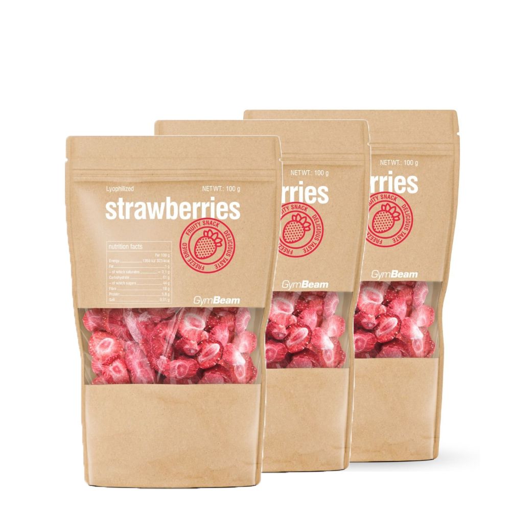 GYMBEAM - LIOFILIZÁLT EPER - 3 x 100 G 