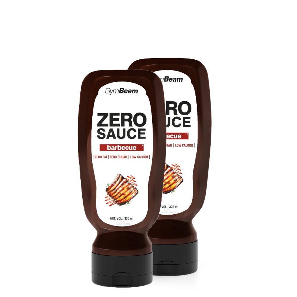 GYMBEAM - ZERO BARBECU SZÓSZ - 2 x 320 ML