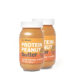 GYMBEAM - 100%  PEANUT BUTTER - ÍZESÍTETT FEHÉRJÉS MOGYORÓVAJ - 2 x 900 G