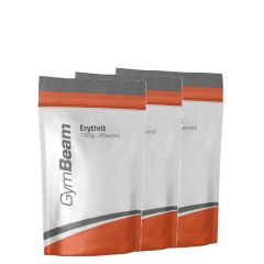 GYMBEAM - ERYTHRIT - ERITRIT KALÓRIAMENTES ÉDESÍTŐSZER - 3 x 1000 G