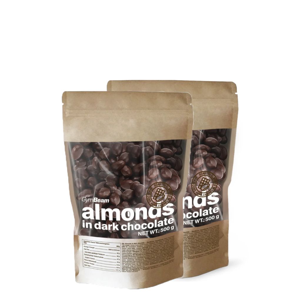 GYMBEAM - MANDULA ÉTCSOKOLÁDÉBAN - 2 x 500 G