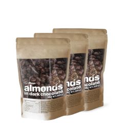 GYMBEAM - MANDULA ÉTCSOKOLÁDÉBAN - 3 x 500 G