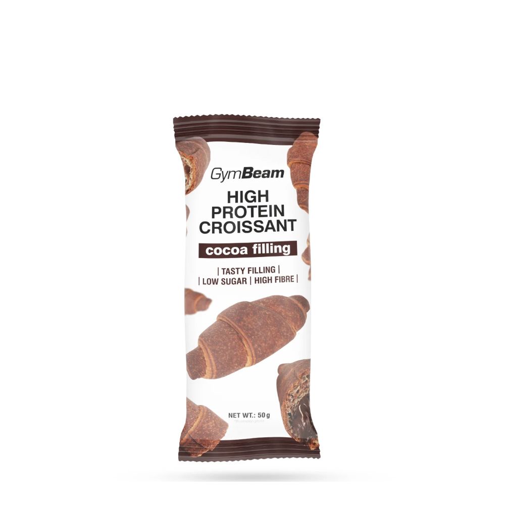 GYMBEAM - FEHÉRJÉS CROISSANT KAKAÓS TÖLTELÉKKEL - 50 G