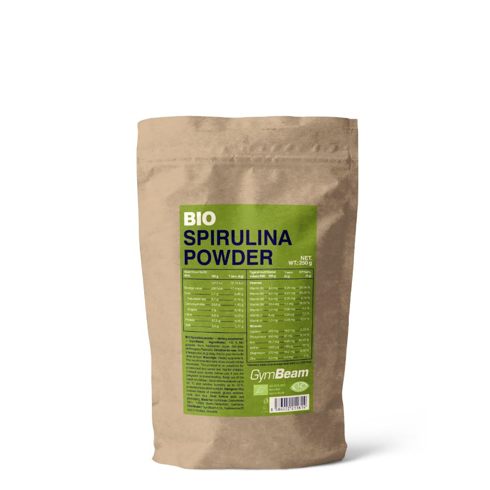 GYMBEAM - BIO SPIRULINA POR - 250 G