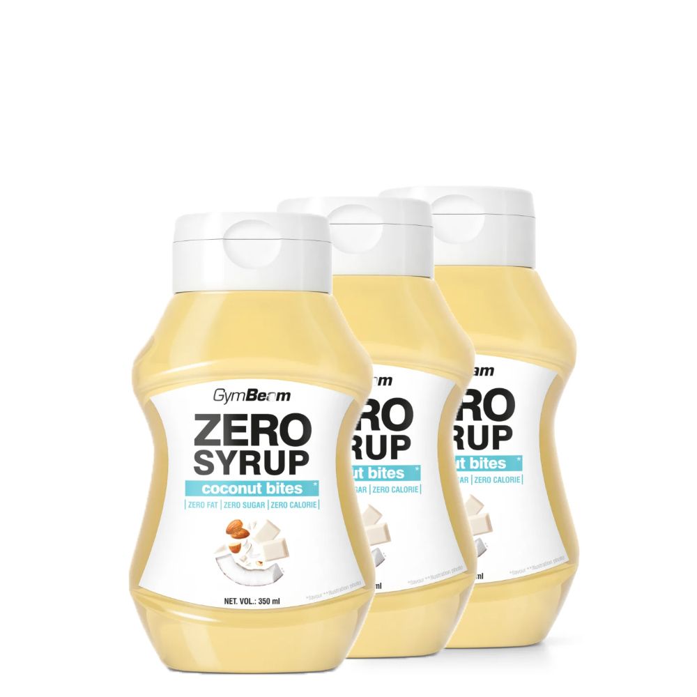 GYMBEAM - ZERO COCONUT BITES SZIRUP - 3 X 350 ML