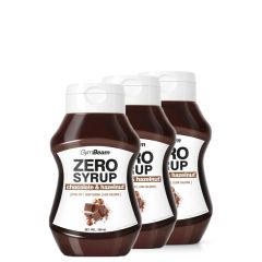 GYMBEAM - ZERO CSOKOLÁDÉ ÉS MOGYORÓ SZIRUP - 3 x 350 ML