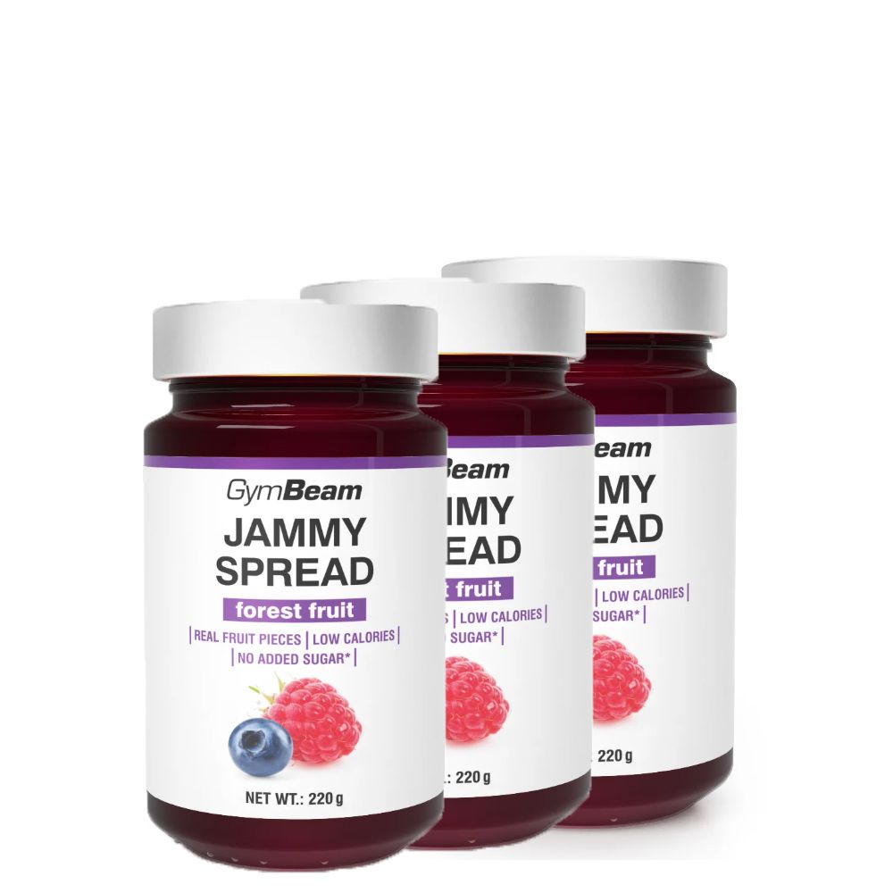 GYMBEAM - JAMMY SPREAD - 3 x 220 G