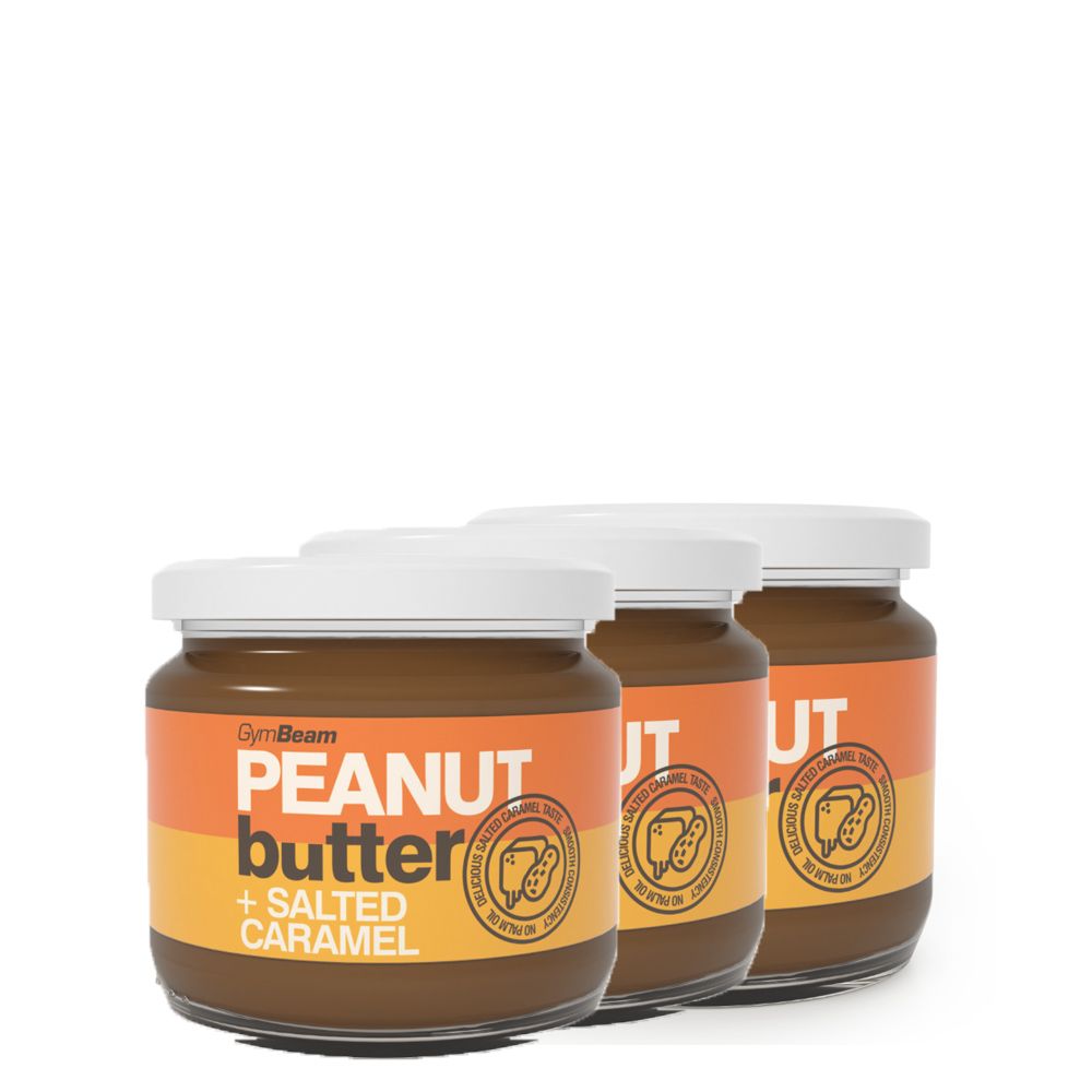 GYMBEAM - SÓS KARAMELLÁS MOGYORÓVAJ - 3 x 340 G