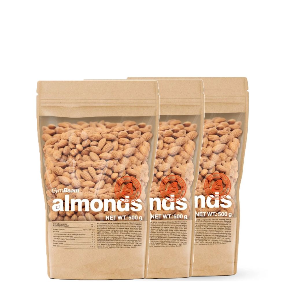 GYMBEAM - MANDULA - 3 x 500 G