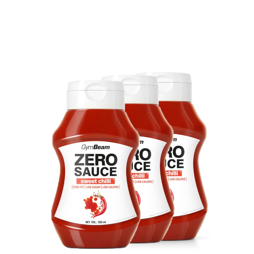GYMBEAM - ZERO ÉDES CHILI SZÓSZ - 3 x 350 ML