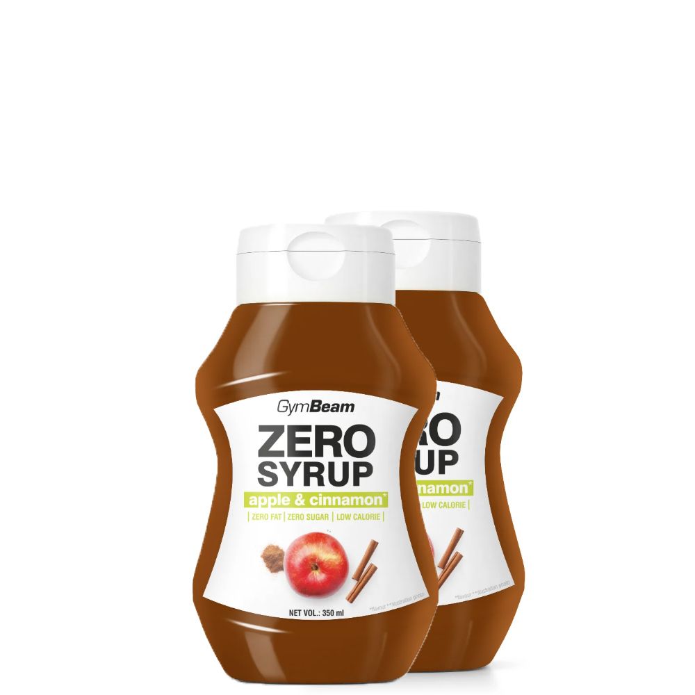 GYMBEAM - ZERO ALMA ÉS FAHÉJ SZIRUP - 2 X 350 ML
