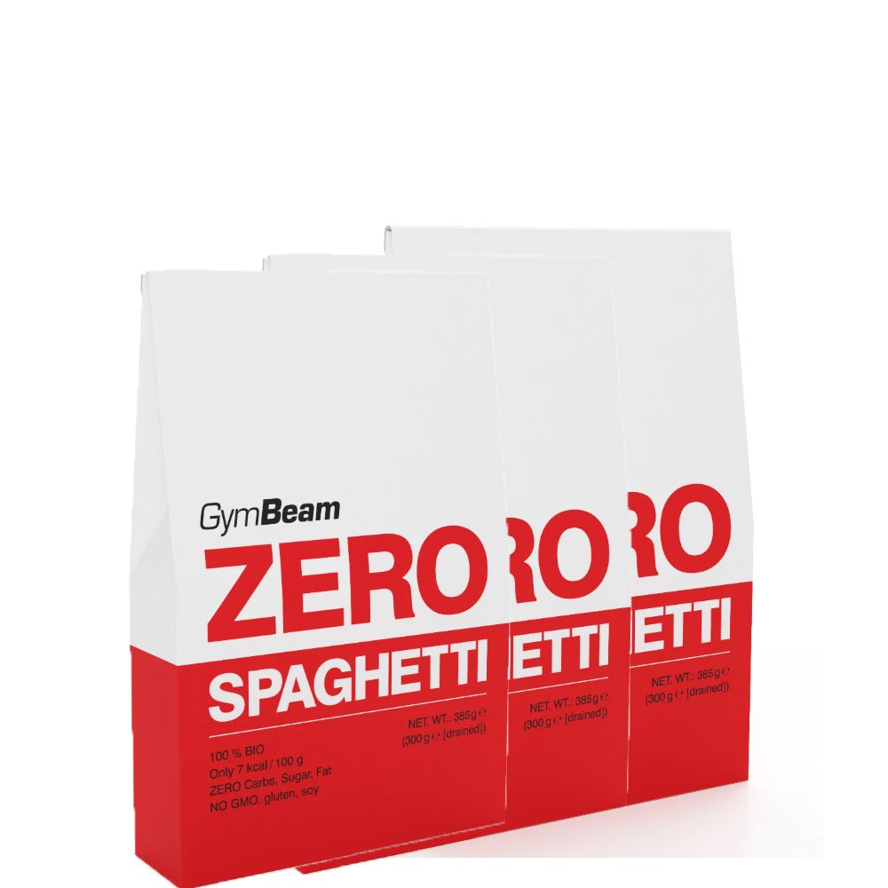 GYMBEAM - BIO ZERO SPAGHETTI - 3 X 385 G