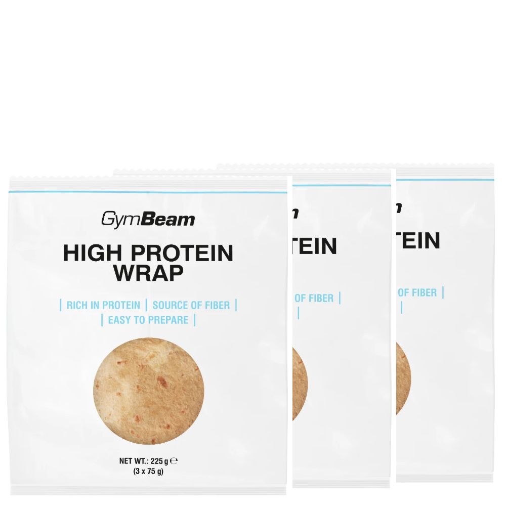 GYMBEAM - MAGAS FEHÉRJETARTALMÚ WRAP - 3 X 225 G