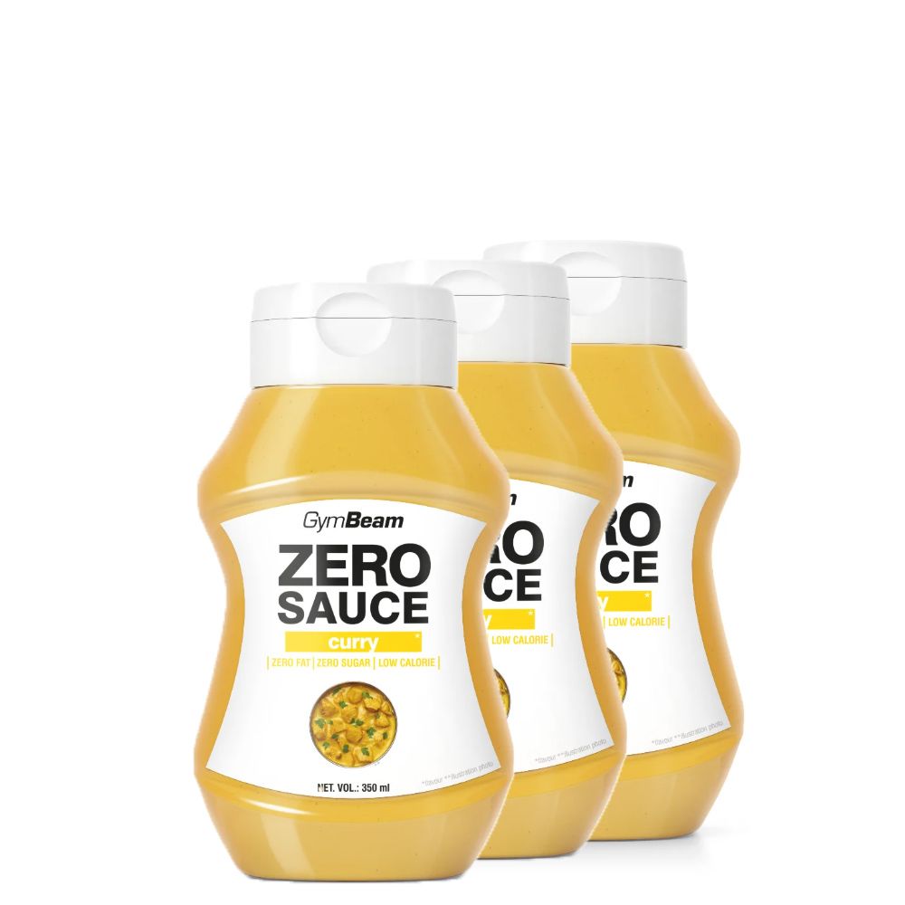 GYMBEAM - ZERO CURRY SZÓSZ - 3 X 350 ML